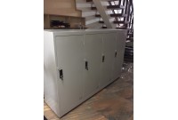 THANH LÝ TỦ KỆ HỒ SƠ SẮT NẰM 180x120 MÀU XÁM CÓ KHÓA